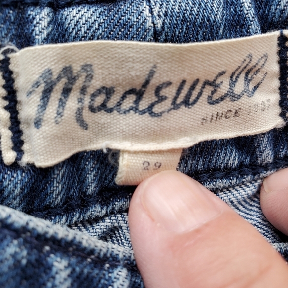 Women's Madewell Wide Leg Trouser Jeans - Picture 3 of 6